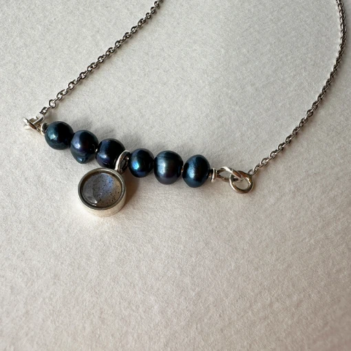 Fio de Pérolas e Labradorite