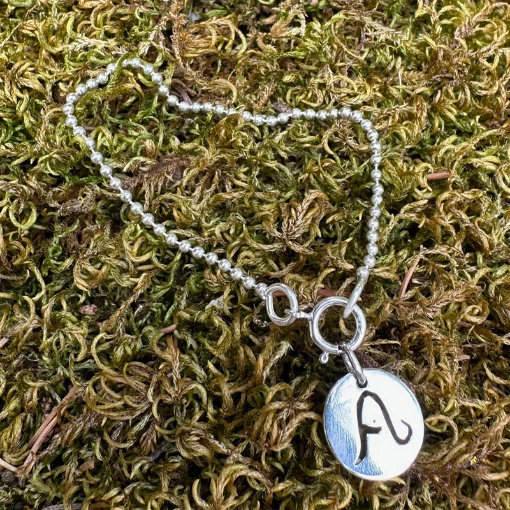 Pulseira de Bebé com Medalha
